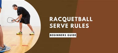 racquetball rules and regulations